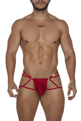 String en dentelle CandyMan 99671 Couleur Rouge